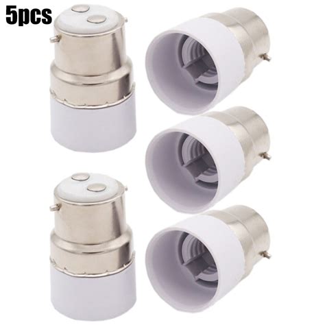 X Bayonet Bc B To Small Screw Ses E Light Bulb Adaptor Lamp