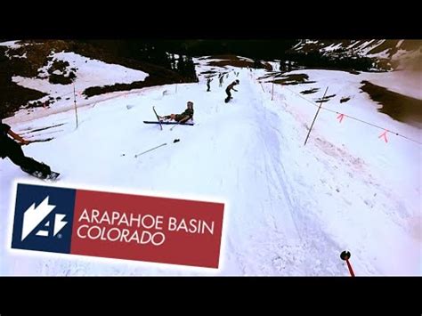 Top To Bottom Run Arapahoe Basin Closing Weekend Skiing Youtube