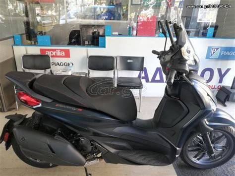 Car gr Piaggio 24 BEVERLY 400 S ABS E5 BLACK MAT ΑΔΑΜΟΥ