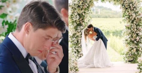 New footage from Marner's wedding features Leafs player crying at altar ...