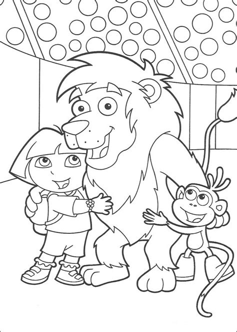 Coloriage Dora l Exploratrice 29831 Dessins Animés Dessin à