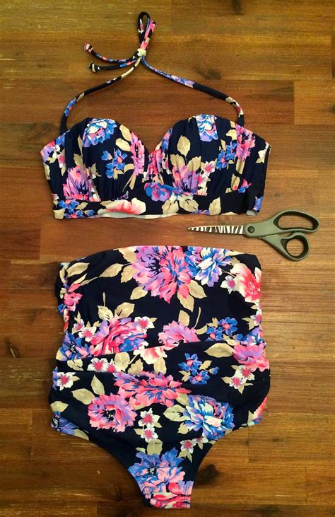 BudgetBliss No Sew DIY High Waisted Bikini