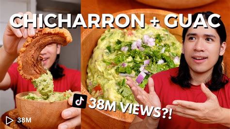 Chicharron Guacamole Asmr Jujumao Cooking Viral Food Recipe