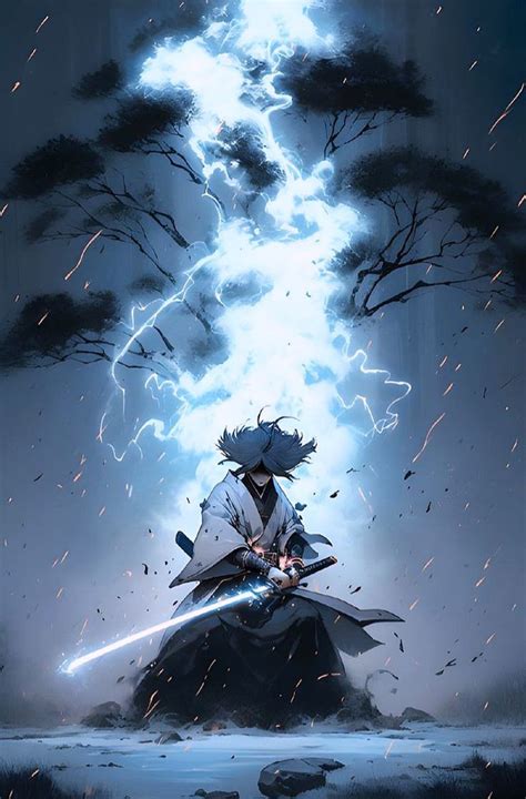 Pin By Lazycat On Aiart Power Up Japanese Art Samurai Dark