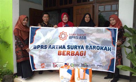 Berbagi Kebahagiaan Di Bulan Suci BPRS ASB Jateng Menyemai Kebaikan Di