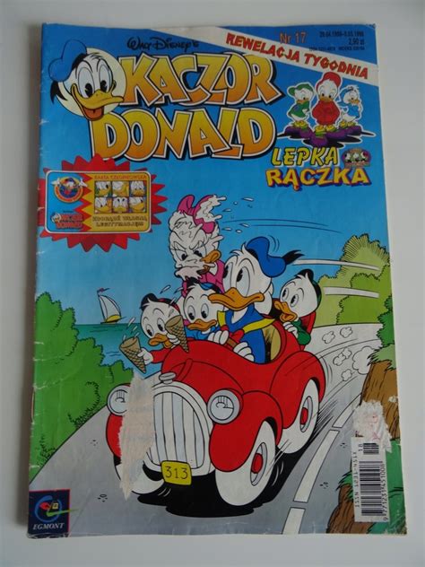 GAZETKA Komiks Kaczor DONALD Numer 17 1998 11954492114