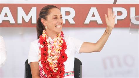 Claudia Sheinbaum Estar En Puebla Previo Al Segundo Debate Presidencial