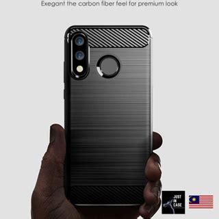 Huawei Nova 3 Nova 3E Nova 3I Nova 4 Nova 4E Rugged Armor Carbon Fiber