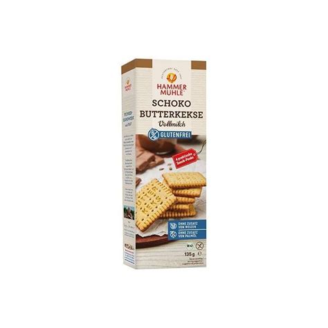 Biscuiti Cu Unt Si Ciocolata Cu Lapte Fara Gluten Eco Bio 135g