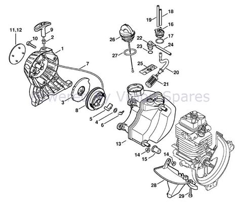 Exploring The Parts Diagram Of The Stihl HT 56 C