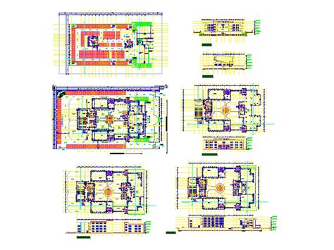 Convention Center In Autocad Download Cad Free 91865 Kb Bibliocad