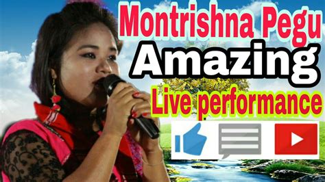 MONTRISHNA PEGU LIVE PERFORMANCE Onnno Nosor Superhit Mising Song