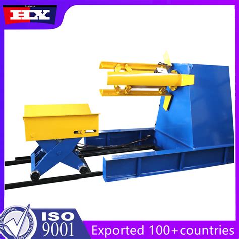 Coiler Decoiler Hydraulic Steel Coil Uncoiling Decoiling Machine