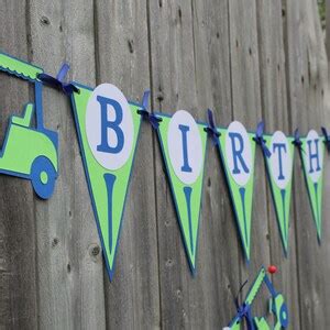 Golf Birthday Banner - Etsy