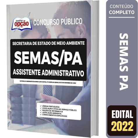 Apostila Semas Pa Assistente Administrativo Submarino