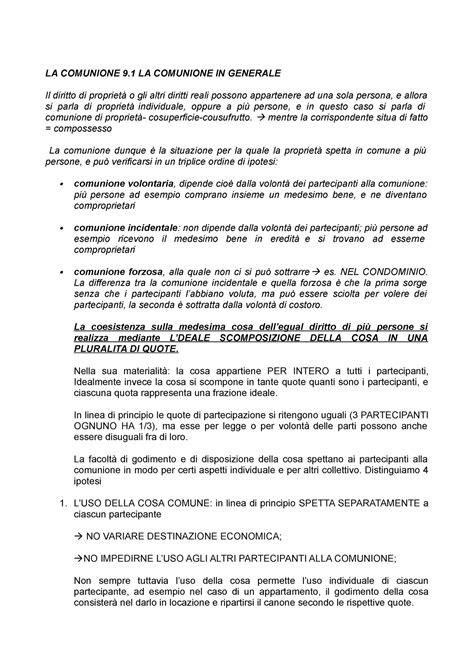 La Comunione Tout Court LA COMUNIONE 9 LA COMUNIONE IN GENERALE Il