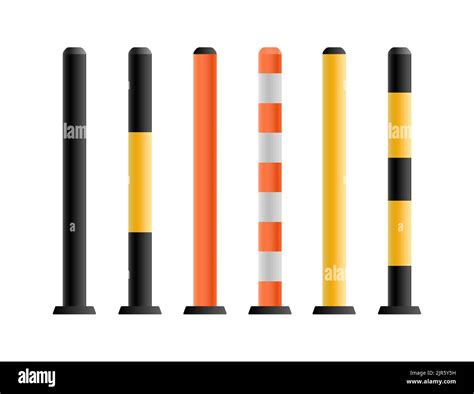 Street Bollard Traffic Road Metal Safety Barrier Pillar Street Bollard