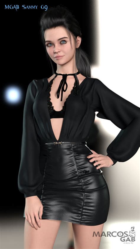 Mgab Sammy For Genesis Daz Content By Marcosgab