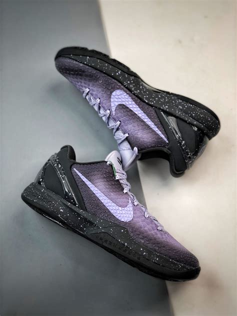 S2纯原 Nike Zoom Kobe 6 Protro Eybl 科比六代 黑紫色 Gdf档口 潮流干货