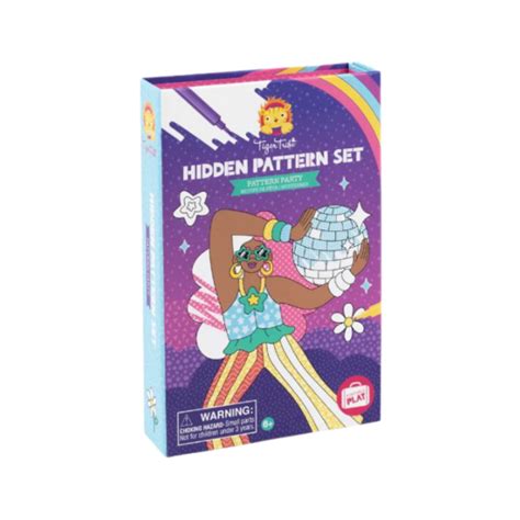 Bright Brands. Tiger Tribe Hidden Pattern Set - Pattern Party