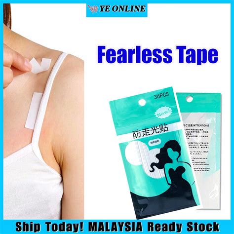 Pcs Fearless Tape Double Sided Clothing Tape Lingerie Tape Transparent Clear Anti Glare