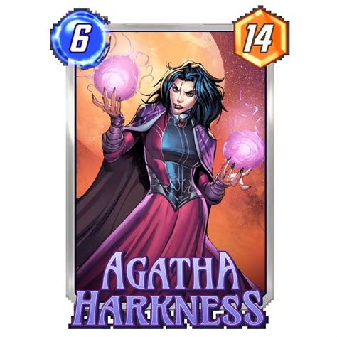 Agatha Harkness Marvel Snap Card Variant Marvel Snap Zone