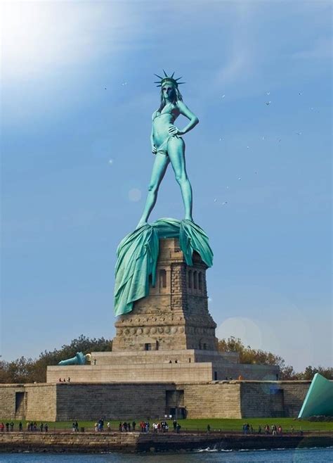 Art Sci Statue Of Liberty Gone Wild