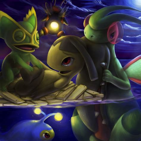 Rule 34 Closed Eyes Female Flygon Interspecies Kecleon Lanturn Male Mawile Open Mouth