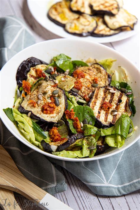 Salade D Aubergines Grill Es La F E St Phanie