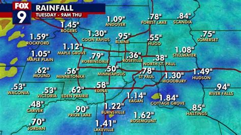 Minnesota Weather Rainfall Crashing Temps Is Perfect Late Fall Combo