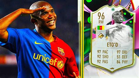 96 Shapeshifters Icon Eto Player Review Fifa 23 Ultimate Team YouTube