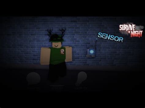 ROBLOX Survive The Night Motion Sensor Gear Showcase YouTube