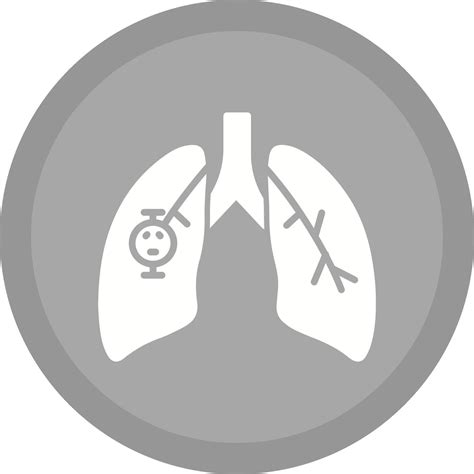 Lung Cancer Vector Icon 41119834 Vector Art At Vecteezy