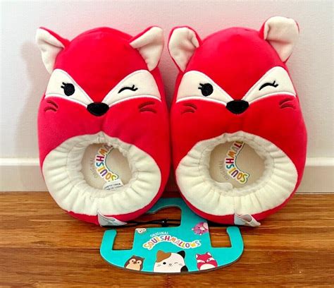 Squishmallow Slippers For Winter Collection Winstonowlfififoxcamcat