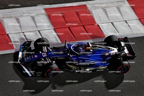 Alexander Albon Tha Williams Racing Fw Formula World