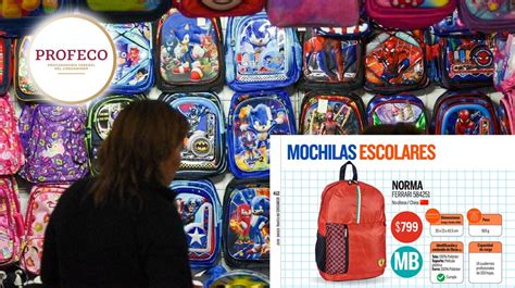 Las mejores mochilas escolares para el regreso a clases según Profeco