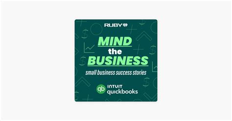 ‎Mind The Business: Small Business Success Stories on Apple Podcasts