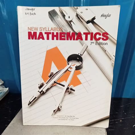 Jual Buku New Syllabus Mathematics 7th Edition Shinglee Shopee Indonesia