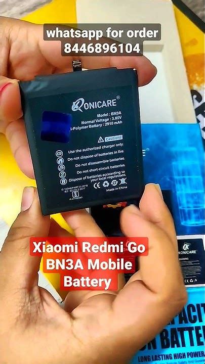 Xiaomi Redmi Go Mobile Battery | M1903C3GG Battery | M1903C3GH Battery ...
