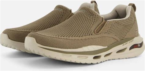 Skechers Relaxed Fit Arch Fit Orvan Gyoda Instapper Bruin Heren