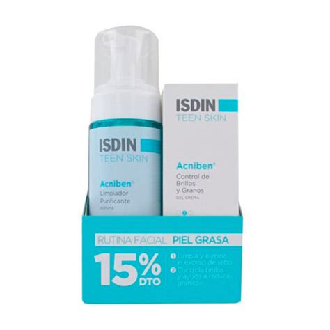 Isdin Acniben Gel Crema Control De Brillos 40ml Acniben Limpiador