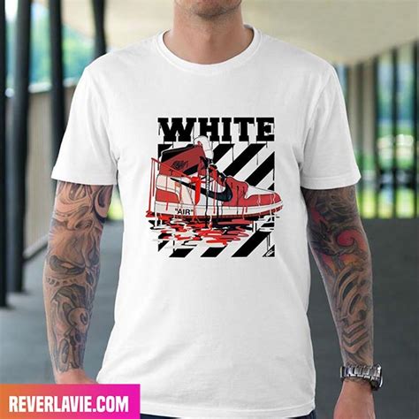 Off-white x Air Jordan 1 Sneaker Concepts Style T-Shirt - REVER LAVIE