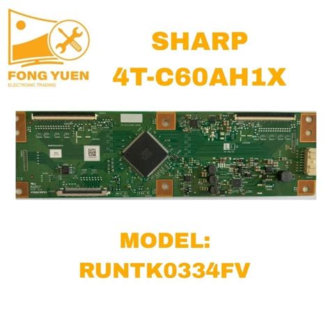 Sharp Tv Tcon Board T C Ah X Shopee Malaysia