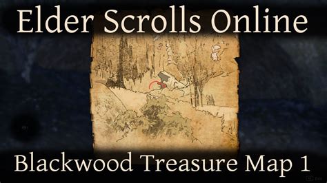 Blackwood Treasure Map Elder Scrolls Online Eso Youtube