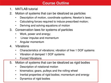 Ppt Dynamics Of Particle And Rigid Body Motion Powerpoint