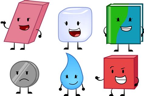 Many Characters Are From Bfdi By Brandondaboy3000 On Deviantart