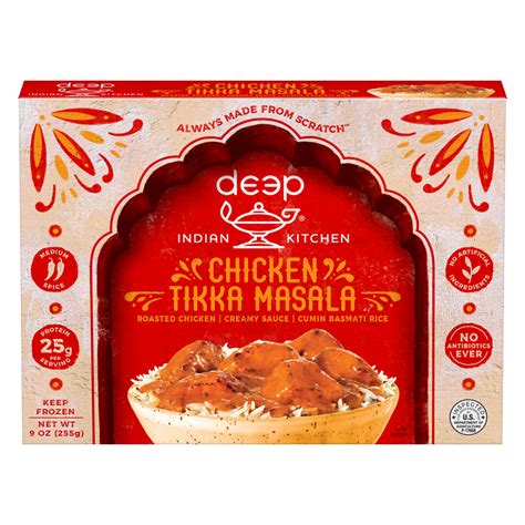 Deep Indian Kitchen Butter Chicken With Rice 9oz Delivered In As Fast As 15 Minutes Snap Ebt