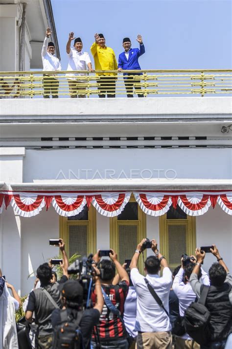 Golkar Dan PAN Resmi Dukung Prabowo Dalam Pilpres 2024 ANTARA Foto