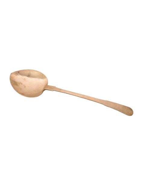 Golden Color Bel Metal Large Rice Spoon Bonikexpress