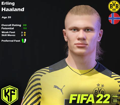 KepaRik Facemaker On Twitter FIFA 22 Erling Haaland Release BVB